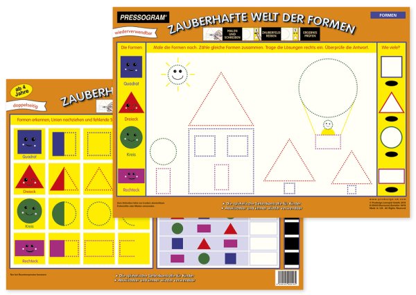 TimeTEX Zaubertafel "Welt der Formen"