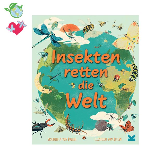 Buch "Insekten retten die Welt", 48 Seiten