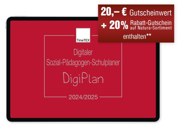 TimeTEX Digitaler Sozial-Pädagogen-Schulplaner DigiPlan 2024/2025