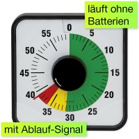 Zeitdauer-Uhr "Automatik" Magnetisch, 19x19 Cm, Mit Ampelscheibe ...