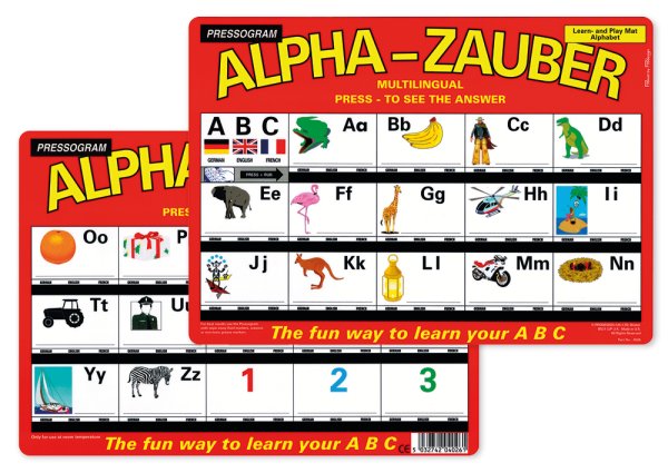 TimeTEX Zaubertafel "ABC" Mehrsprachig Englisch