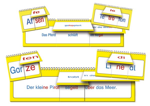 Klappen-Spiel, 3-tlg.