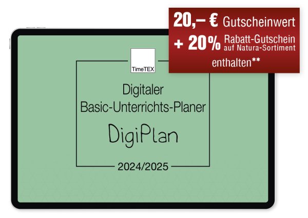 TimeTEX Digitaler Basic Unterrichts-Planer DigiPlan 2024/2025
