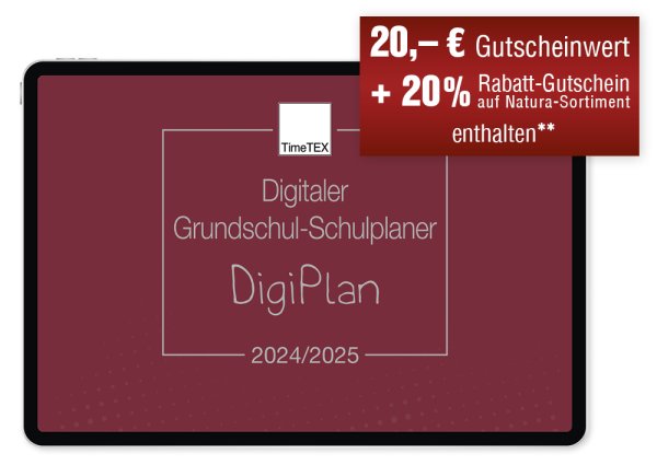 TimeTEX Digitaler Grundschul-Planer DigiPlan 2024/2025
