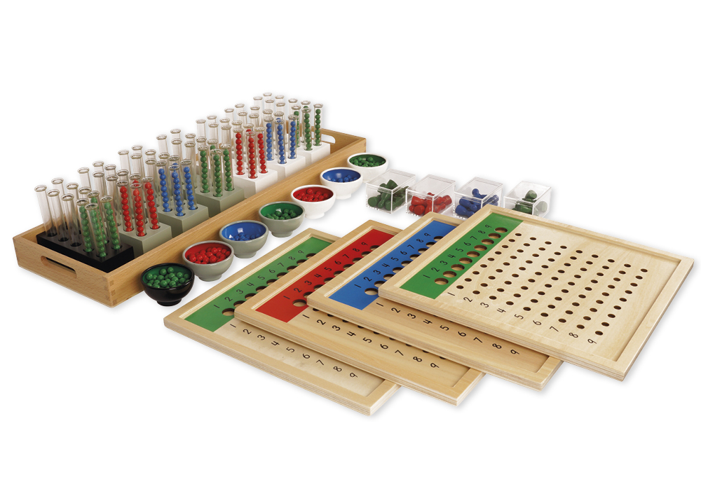 TimeTEX Deelbak, Complete Set "Montessori Premium" | Montessori ...