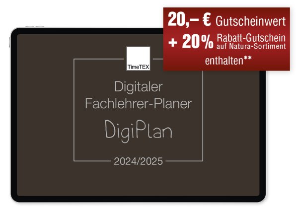 TimeTEX Digitaler Fachlehrer-Planer DigiPlan 2024/2025
