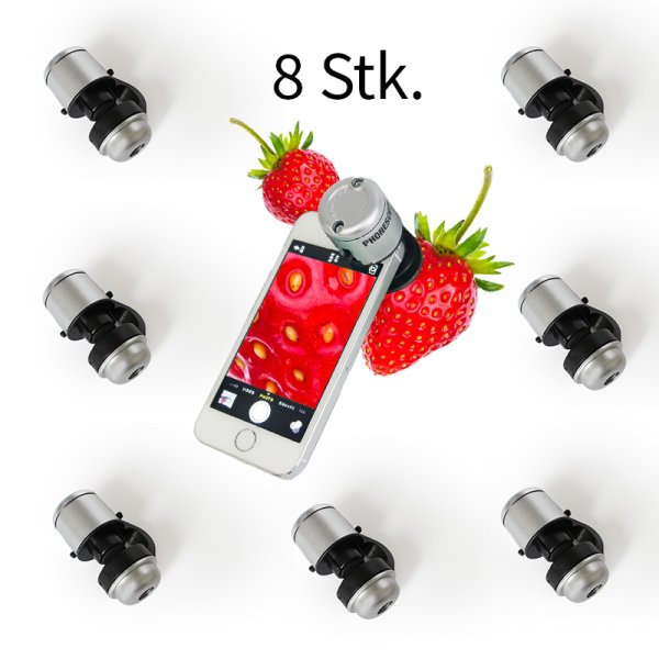 Set Handy-Mikroskope, 3 cm ø, 8 Stück