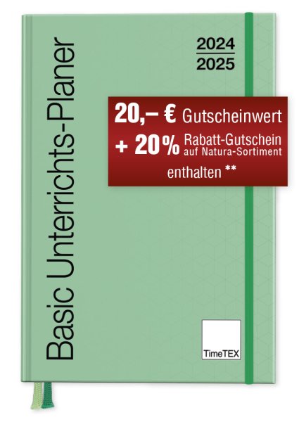 TimeTEX Basic-Unterrichts-Planer A4-Plus 2024/2025