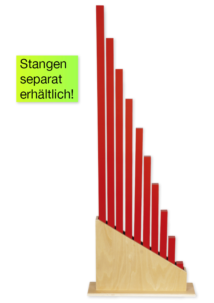 TimeTEX Standaard Voor De Rode- En Rekenstokken "Montessori Premium ...