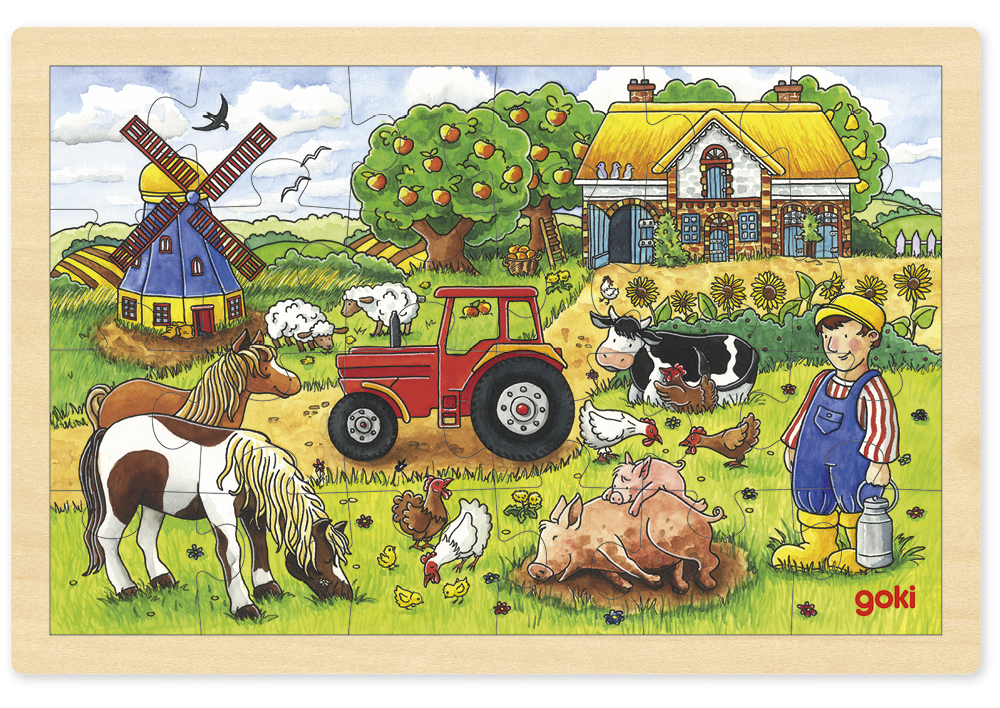 Puzzle 30 Pièces, Cartonné - Puzzle Personnalisé - 190 X 240 Cm